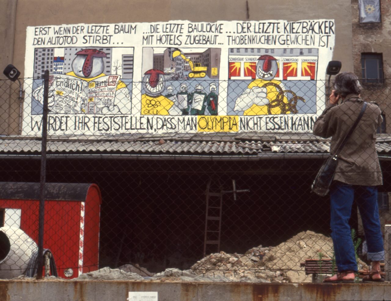 NOlympia-Protest 1993